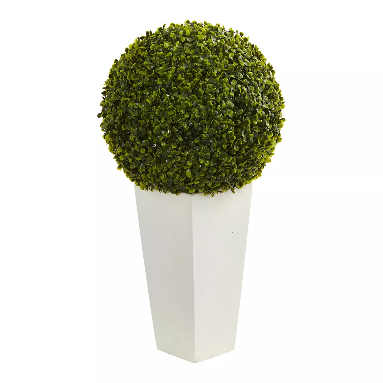 nearly natural 28-in. Boxwood Topiary Ball Artificial Plant, Green | Kohl's
