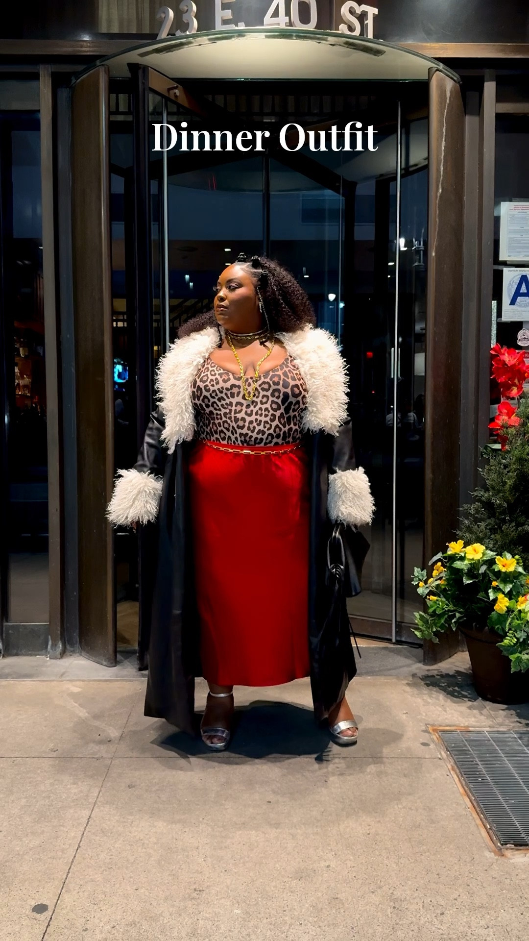 I felt so boss in this coat and leopard print combo. I’m wearing a 3X in the skirt, 26 in the jacket and a 3x body suit from Good American.

#LTKStyleTip #LTKMidsize #LTKPlusSize