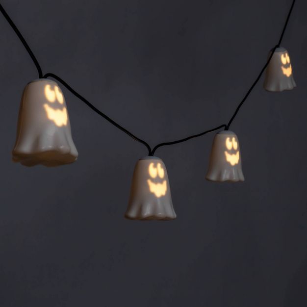 Musical Ghost LED Halloween String Lights - Hyde &#38; EEK! Boutique&#8482; | Target