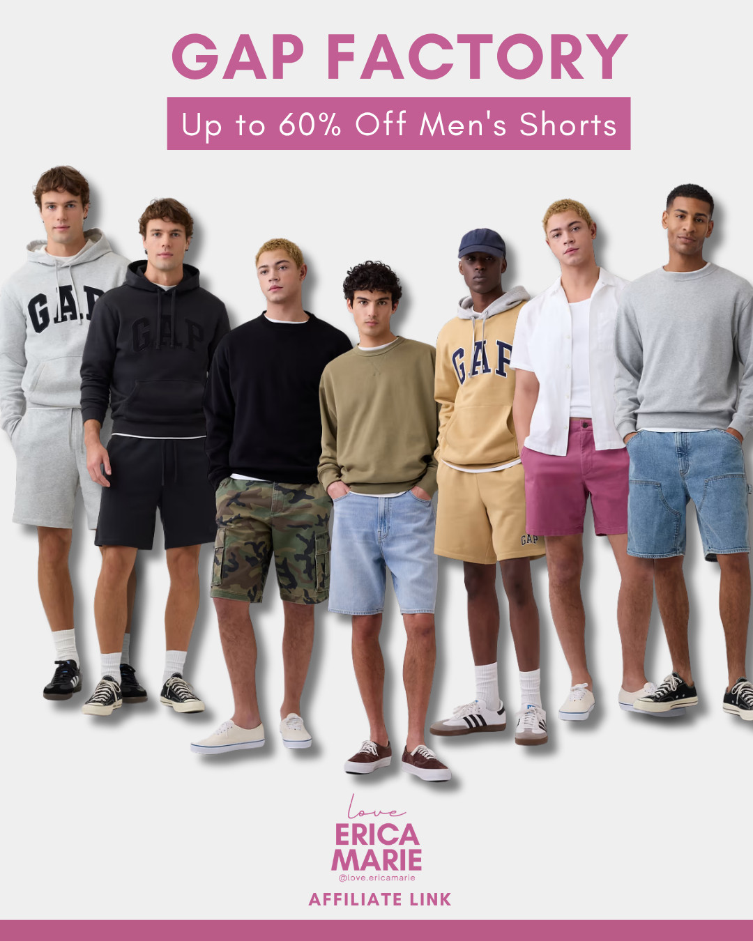 Shop men's shorts on sale for up to 60% off. Find denim shorts, pull-on shorts, and everyday styles perfect for summer, vacations, casual outings, and daily wear. Refresh your wardrobe with comfortable and versatile shorts while these limited-time deals last. 

 #LTKootd #LTKSaleAlert #LTKMens