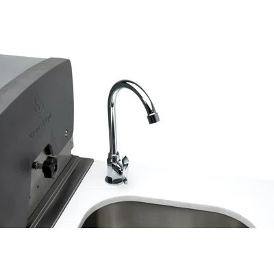 Mont Alpi 6-Burner Deluxe Stainless Steel Outdoor Island BBQ Grill + Beverage Center + Refrigerator | Wayfair North America