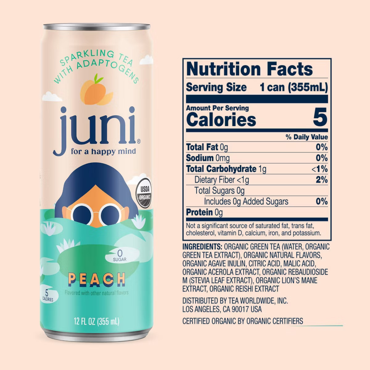 Juni Sparkling Tea Beverage | Target