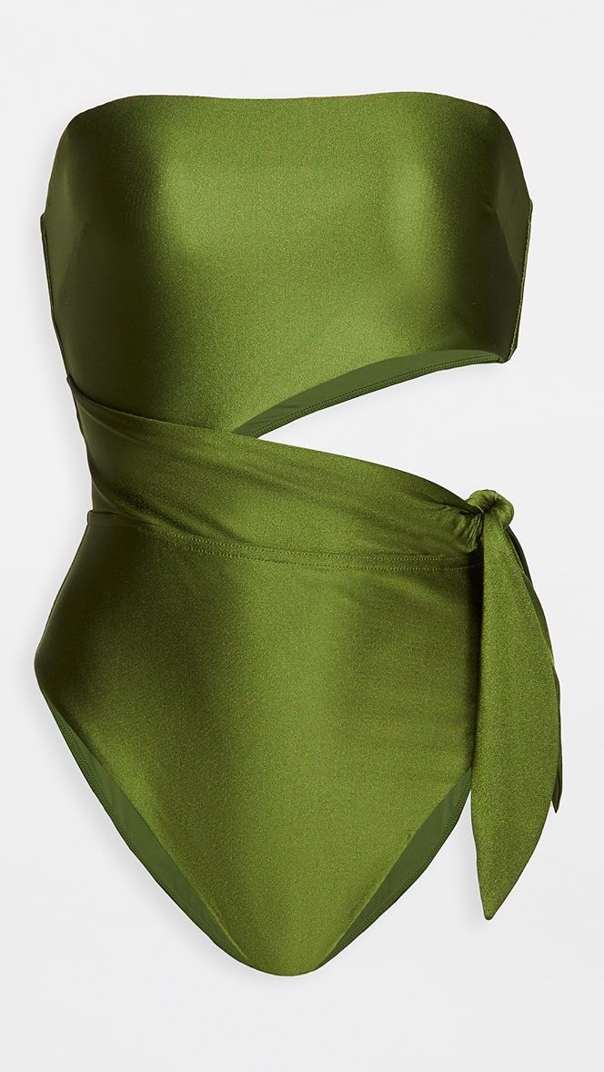 Brighton Scarf Tie Swimsuit | Shopbop