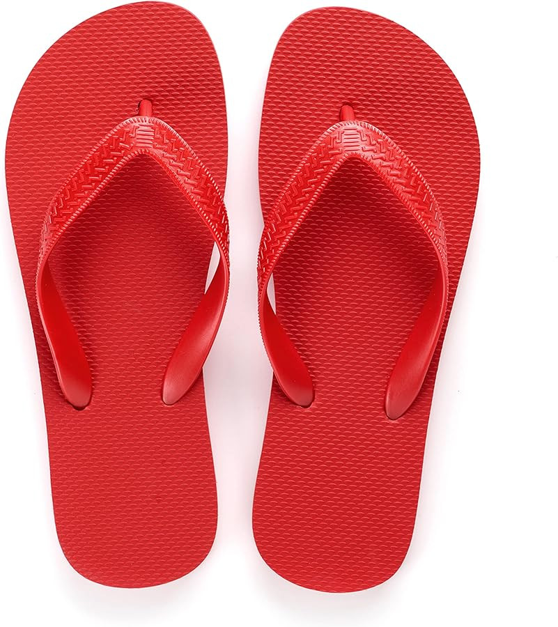 FESTIVAL Womens Ladies Mens Rubber Flip Flops Holiday Beach Pool Jelly Sandals Sliders | Amazon (UK)