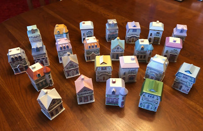 Lenox SPICE VILLAGE Complete 24-Piece Porcelain Spice Jar Set, 1989 | eBay US