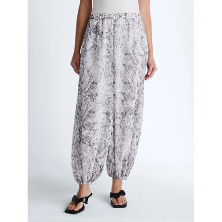 Scoop Women s and Women s Plus Pull On Harem Pants  28   Inseam  Sizes XS-4X | Walmart (US)