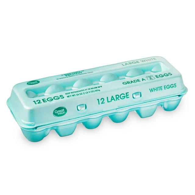 Great Value, Large White Eggs, 12 Count | Walmart (US)