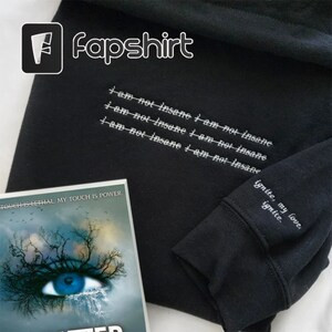 I Am Not Insane Embroidered Sweatshirt - Etsy | Etsy (US)