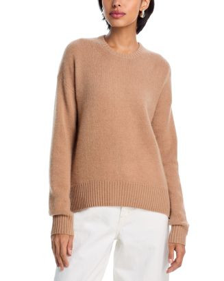 AQUA AQUA 100% Cashmere Crewneck Sweater - Exclusive | Bloomingdale's Women | Bloomingdale's (AU)