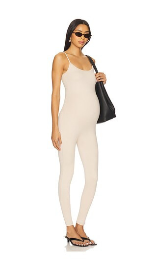 BUMPSUIT Kate Jumpsuit in Neutral. - size S | Revolve Clothing (Global)