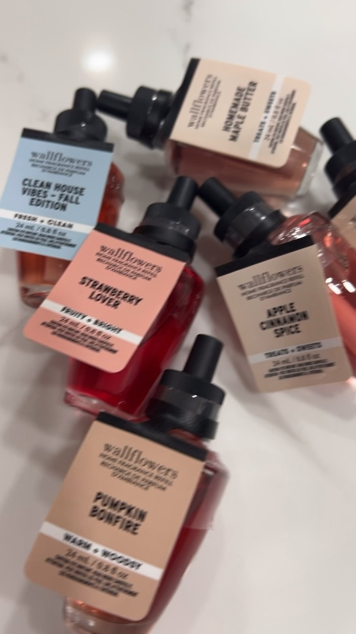 Bath and Body works wallflower refills are on sale for $2.95!! Fall home scents, fall home decor, fall style, wallflowers.

#LTKSaleAlert #LTKSeasonal #LTKHome