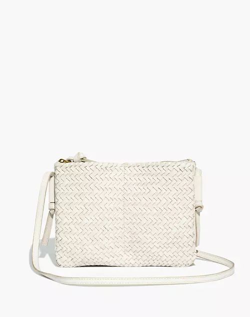 The Knotted Crossbody Bag in Woven Leather | Madewell