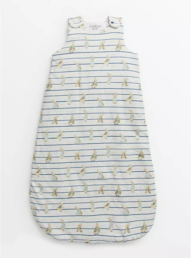 Buy Peter Rabbit Stripe 2.5 Tog Sleeping Bag 6-12 months | Sleepsuits and pyjamas | Tu | Tu Clothing