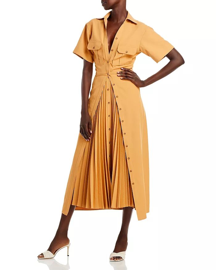 Florence Pleated Shirt Dress | Bloomingdale's (US)