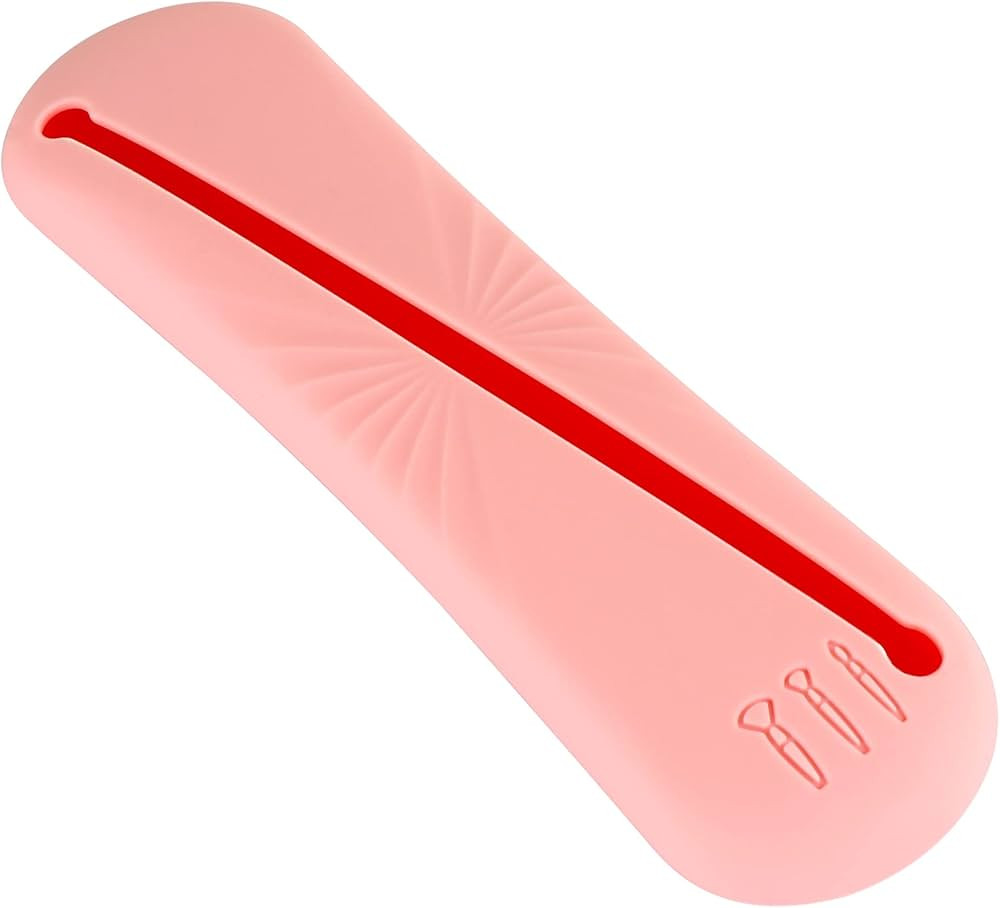 evron Makeup Brush Holder Silicone, Anti-brushes Falling out Design Travel Makeup Organizer Case,... | Amazon (US)