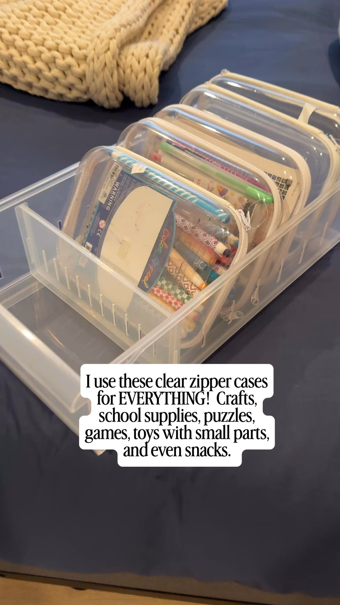 These clear zipper cases I use for absolutely everything.  Hands down the best organization tool! 

#backtoschool

#LTKmomlife #LTKKids