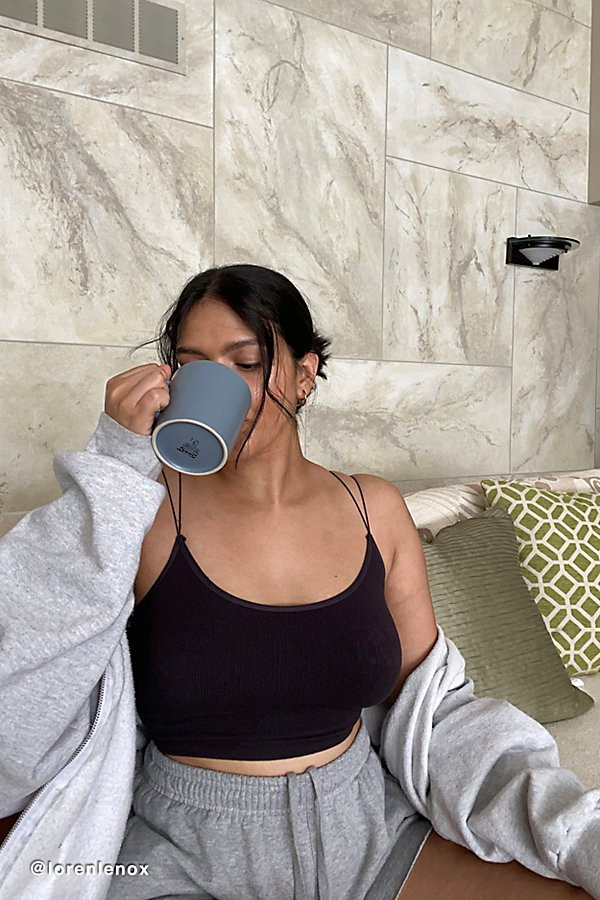 Out From Under Markie Seamless Cropped Cami - Black XS at Urban Outfitters | Urban Outfitters (US and RoW)