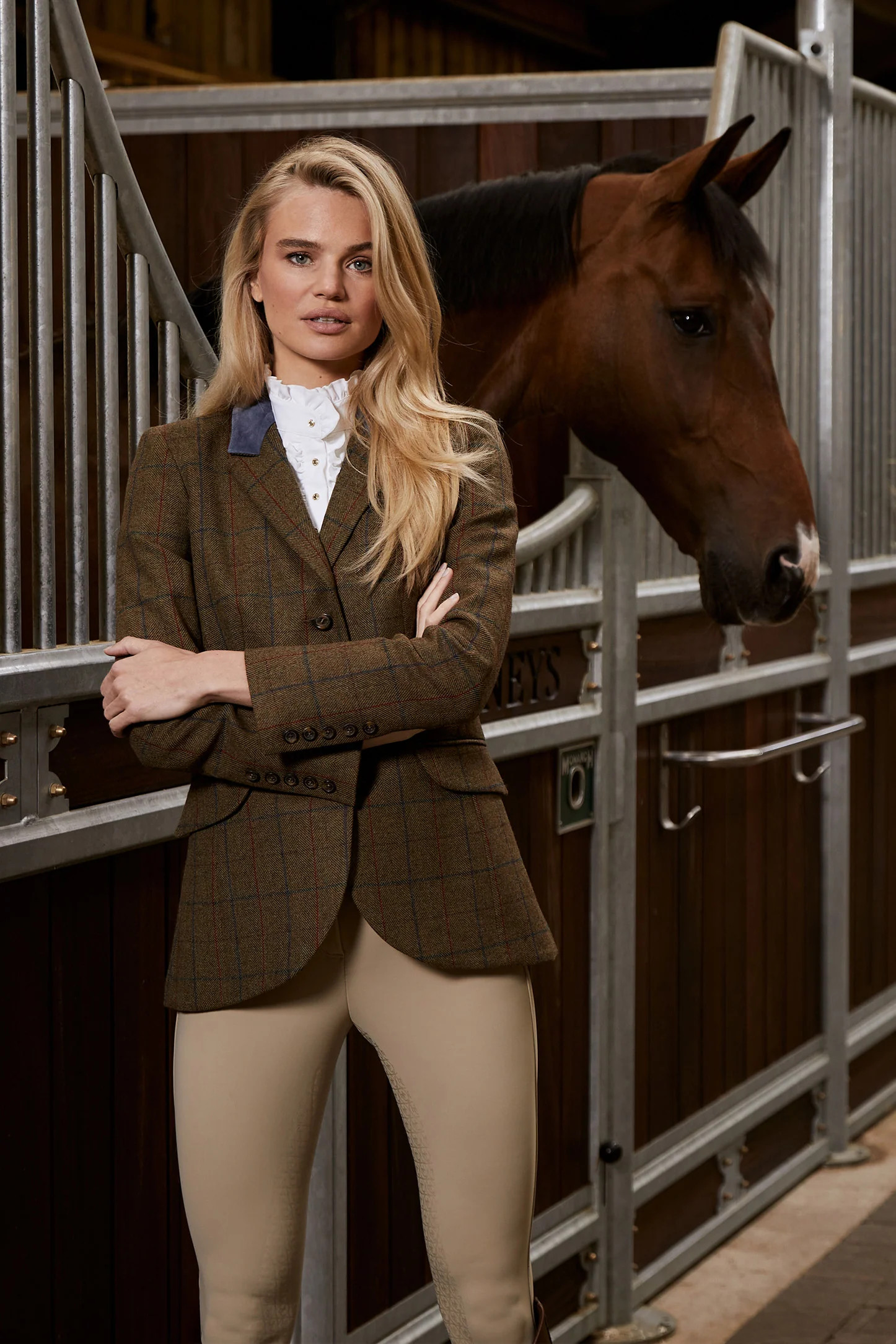 Tweed Riding Jacket (Glen Green) | Holland Cooper