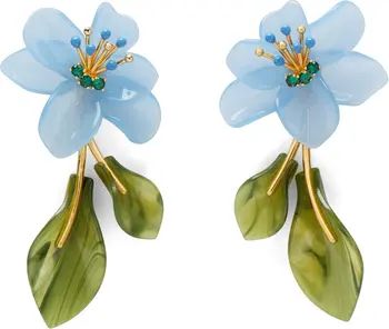 flower statement drop earrings | Nordstrom
