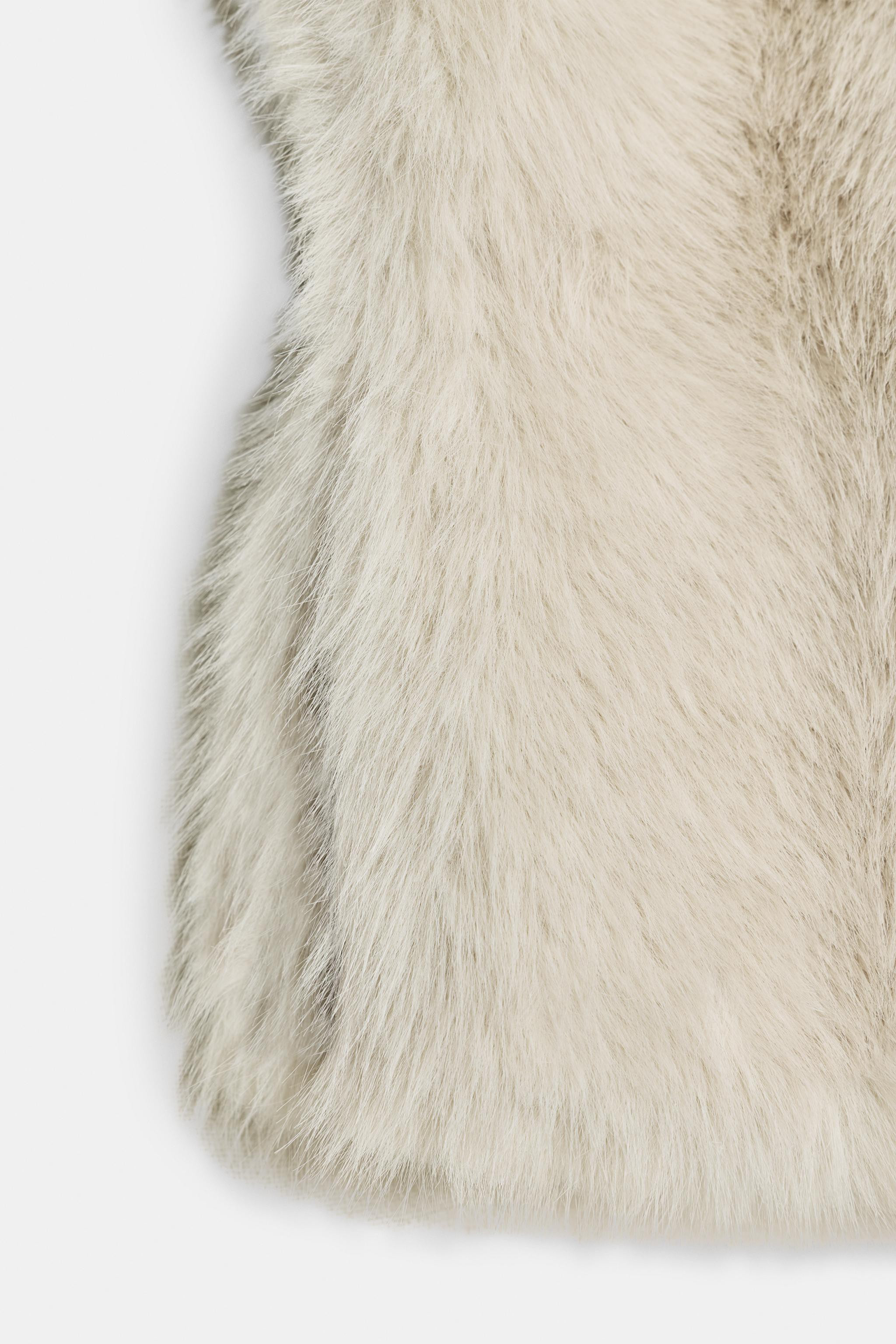 FAUX FUR VEST | Zara US