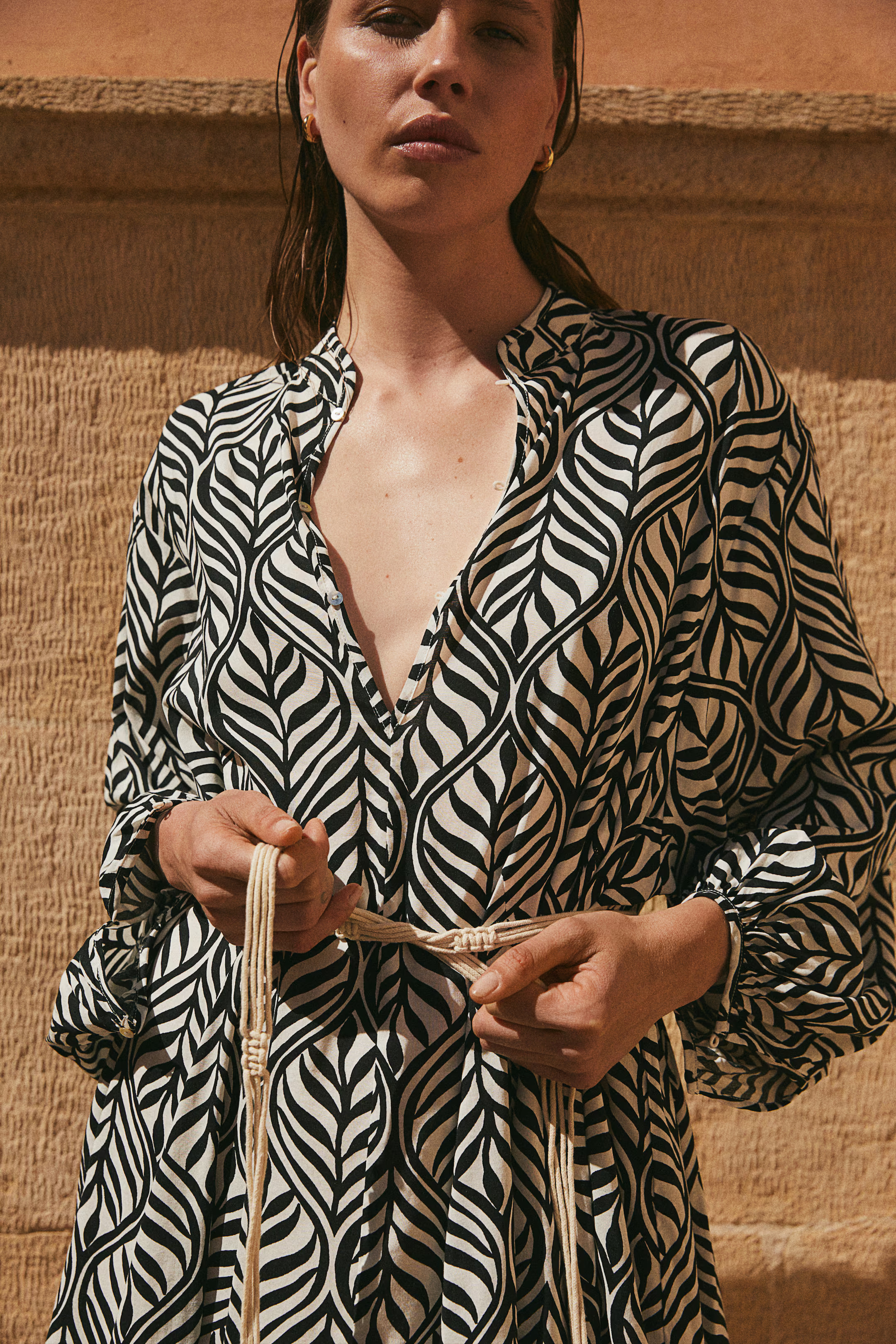 Macramé-belt dress | H&M (UK, MY, IN, SG, PH, TW, HK)