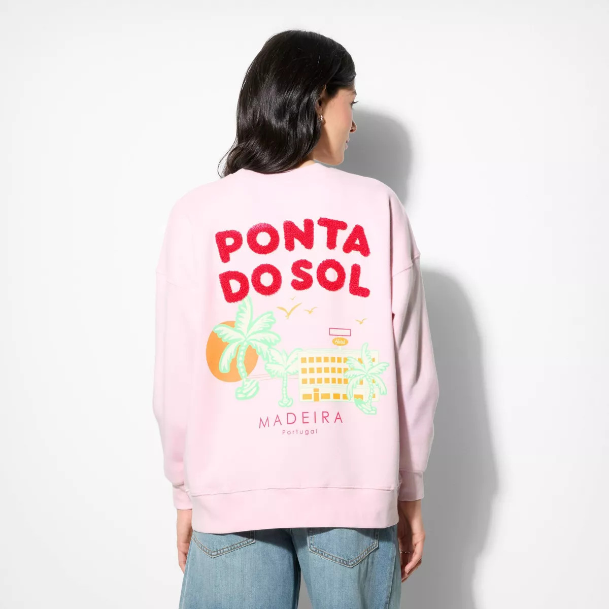 Women's Oversized Graphic Pullover Sweatshirt - Wild Fable™ | Target