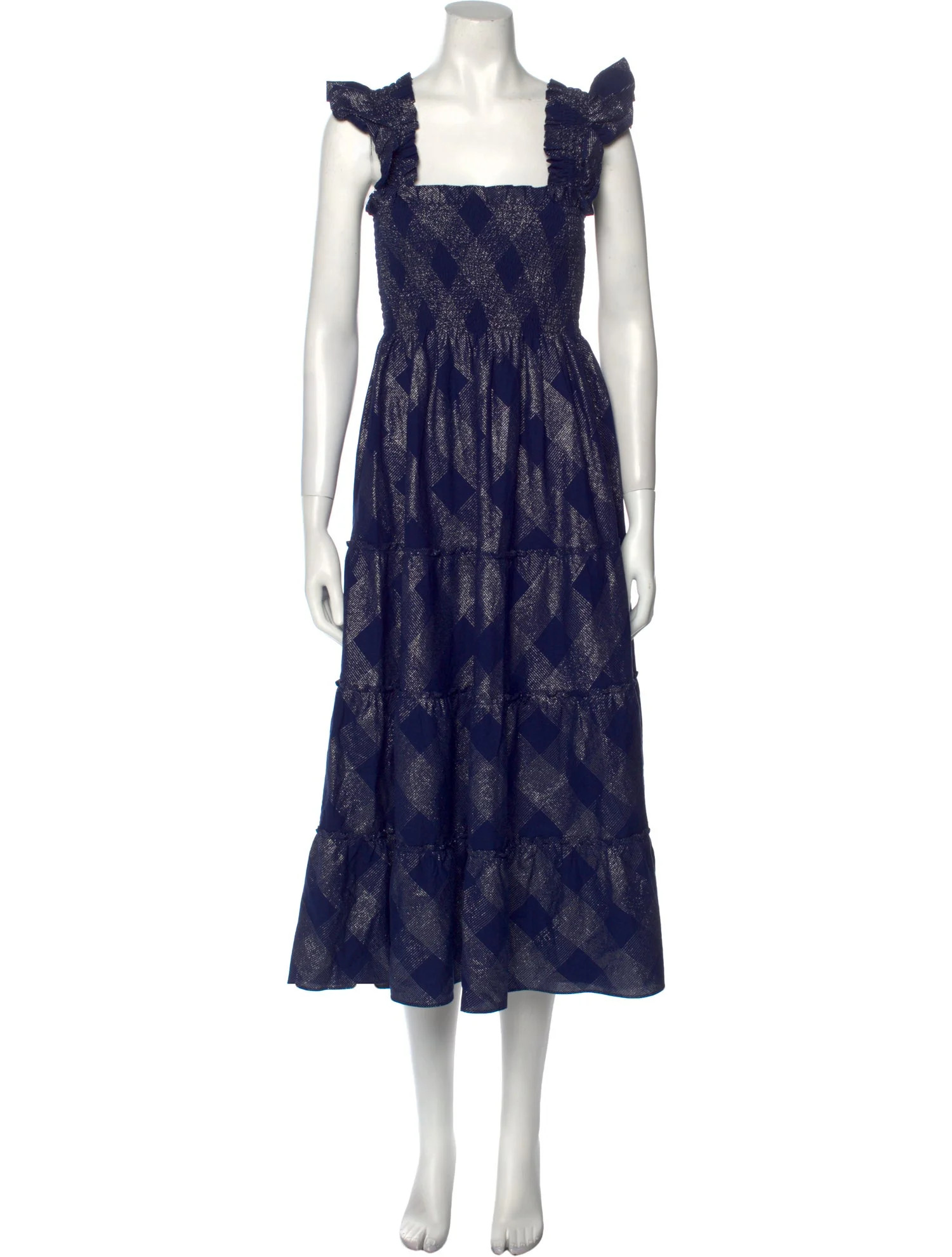 Printed Midi Length Dress | The RealReal