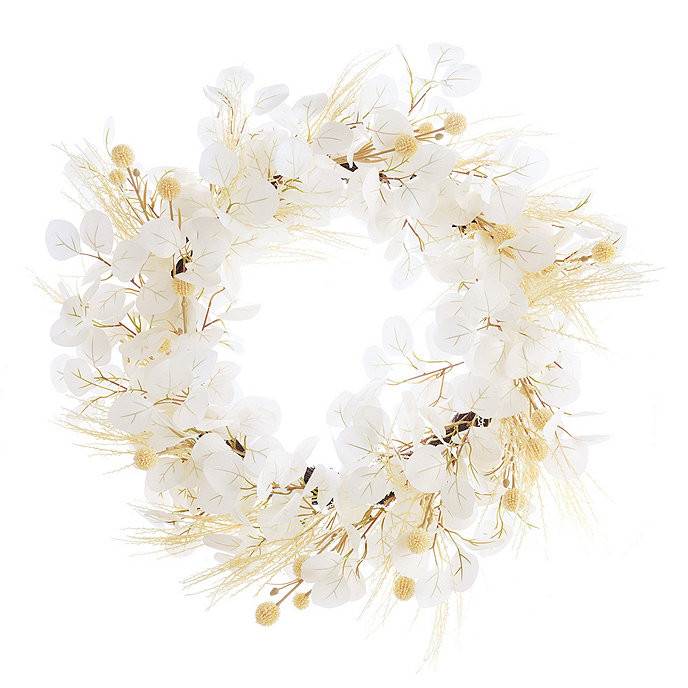 Faux Birch Leaf Wreath | Ballard Designs | Ballard Designs, Inc.