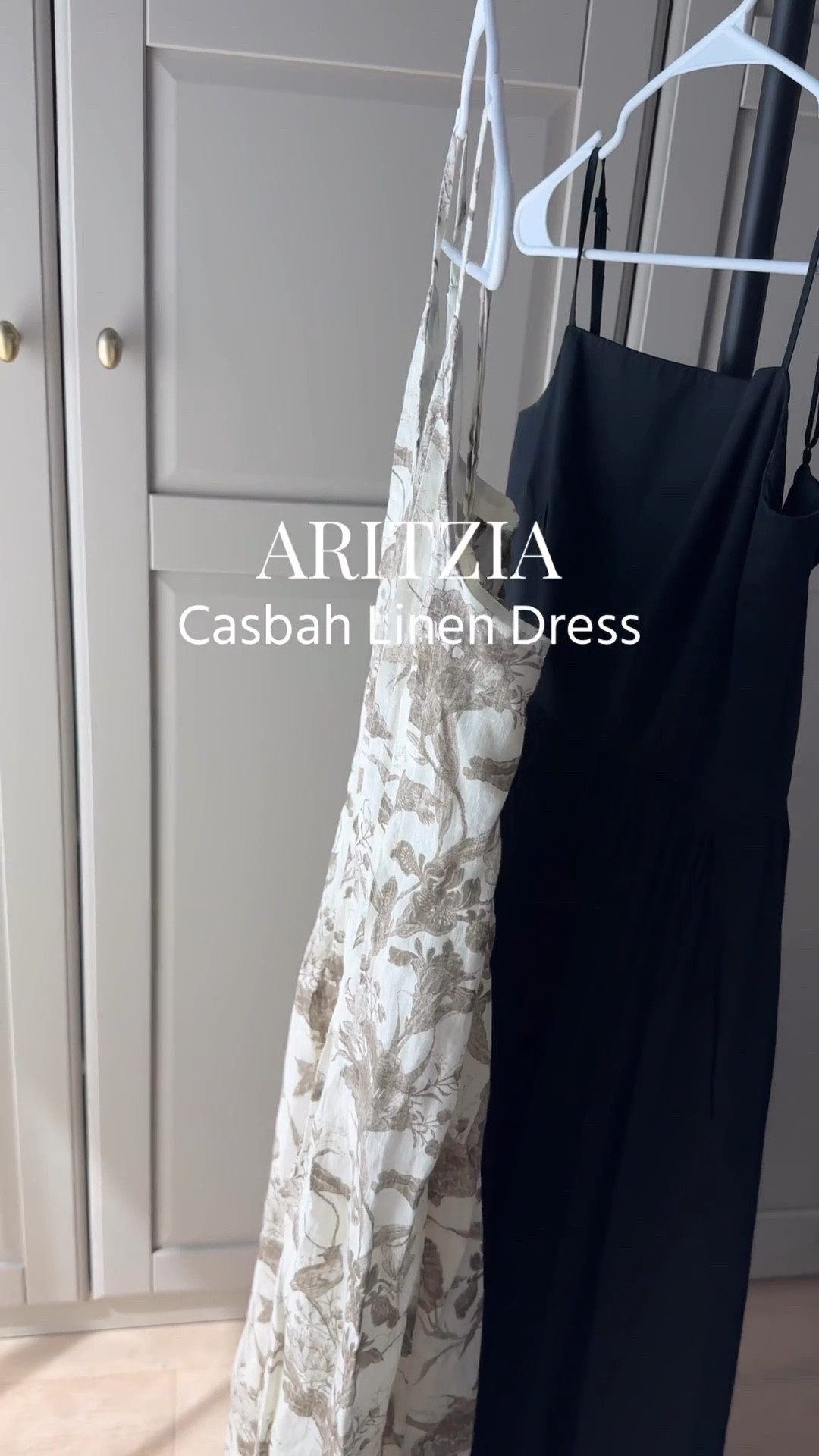 Aritzia Linen Dress. Runs tts. No zipper or button to get it. If you have boobs, may need to size up. Fits maxi on my 5ft frame  

#LTKPetite