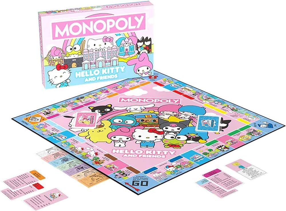 Monopoly: Hello Kitty and Friends,6 players | Amazon (US)