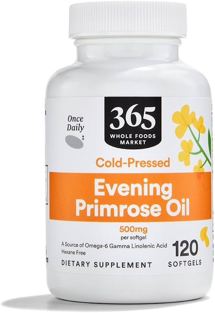 365 by Whole Foods Market, Evening Primrose Oil 500 mg, 120 Count | Amazon (US)