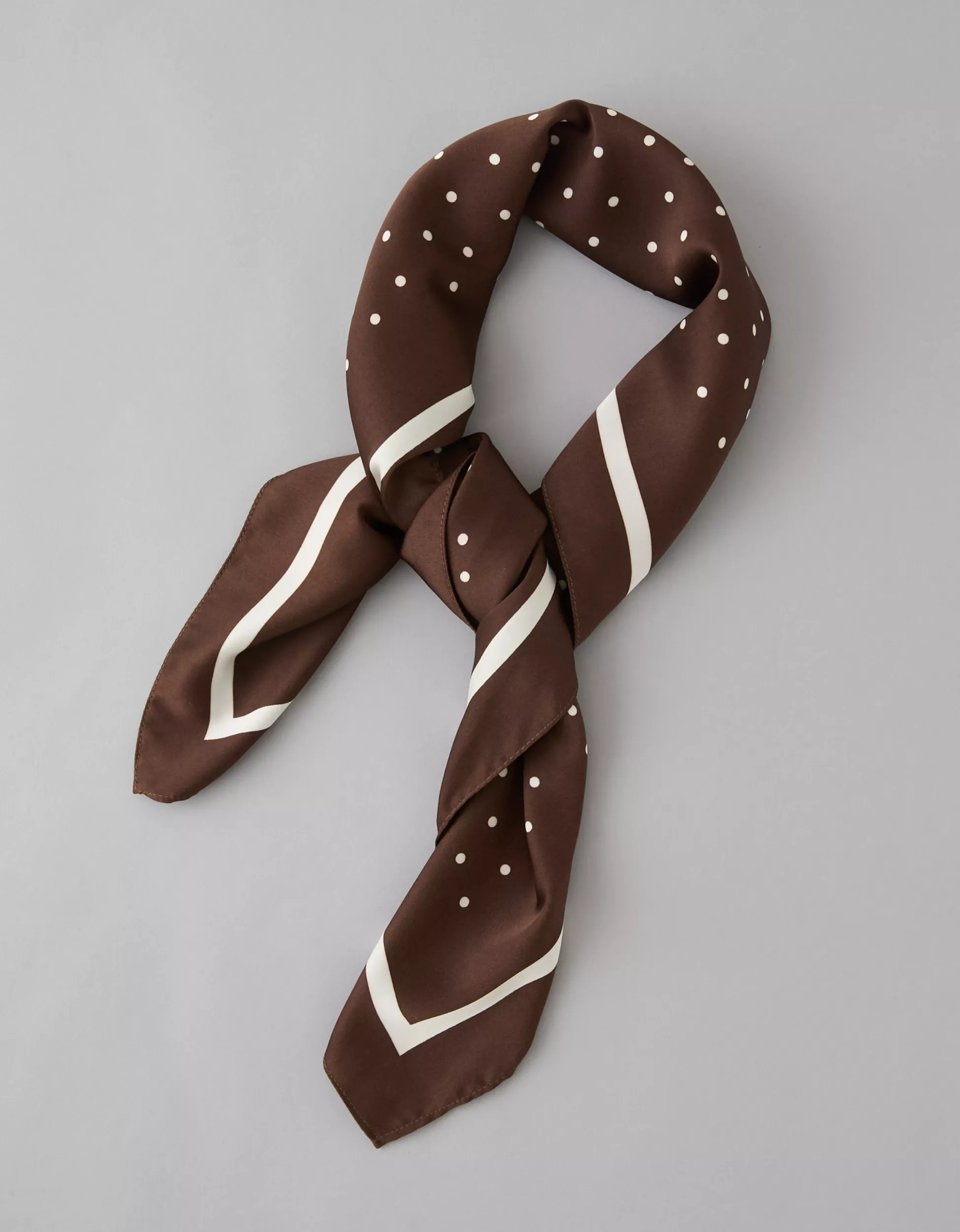 AE Polka Dot Silky Scarf | American Eagle Outfitters (US & CA)