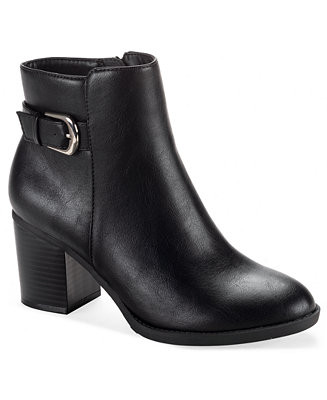 Women's Harlemm Buckle Booties | Macy's