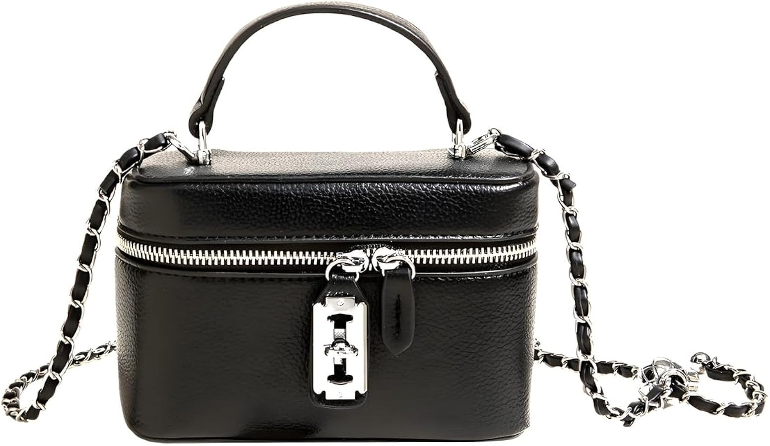 YXBQueen Crossbody Bag for Women Small Square Purses Top-Handle Purses for Women Box Purse with C... | Amazon (US)