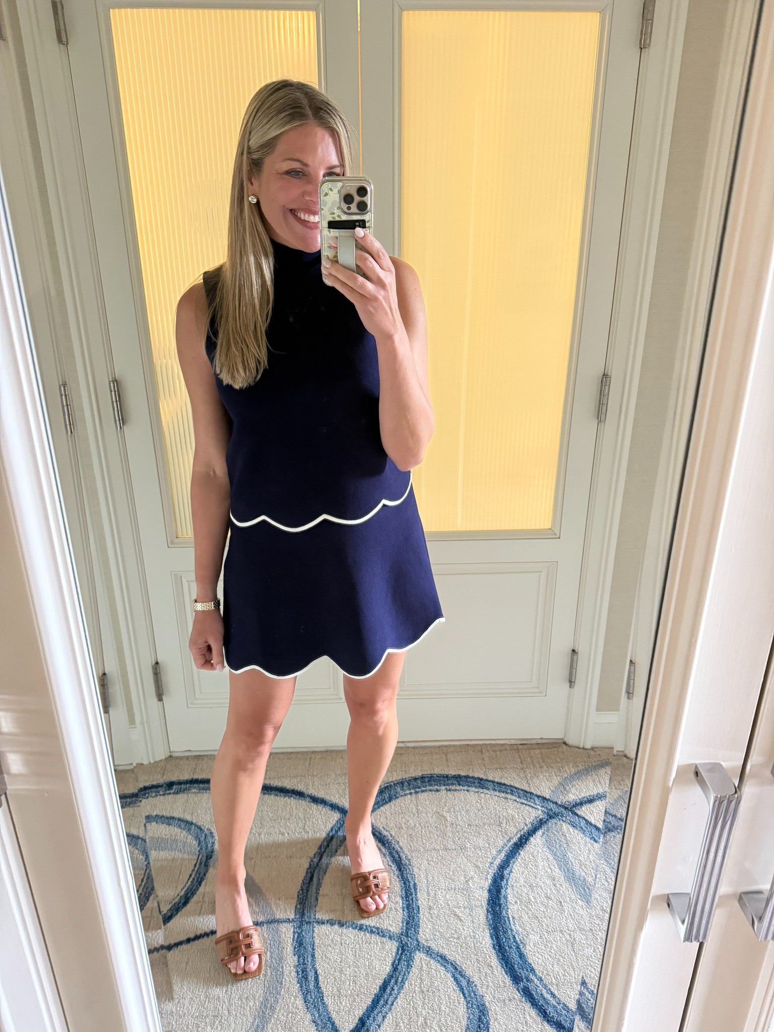 💙This set is a splurge but super cute and comfy if you have an event soon. 

 