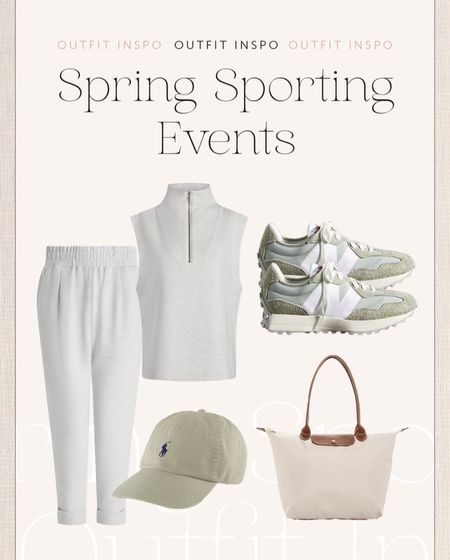 Outfit inspo for spring sporting events 

#LTKover40