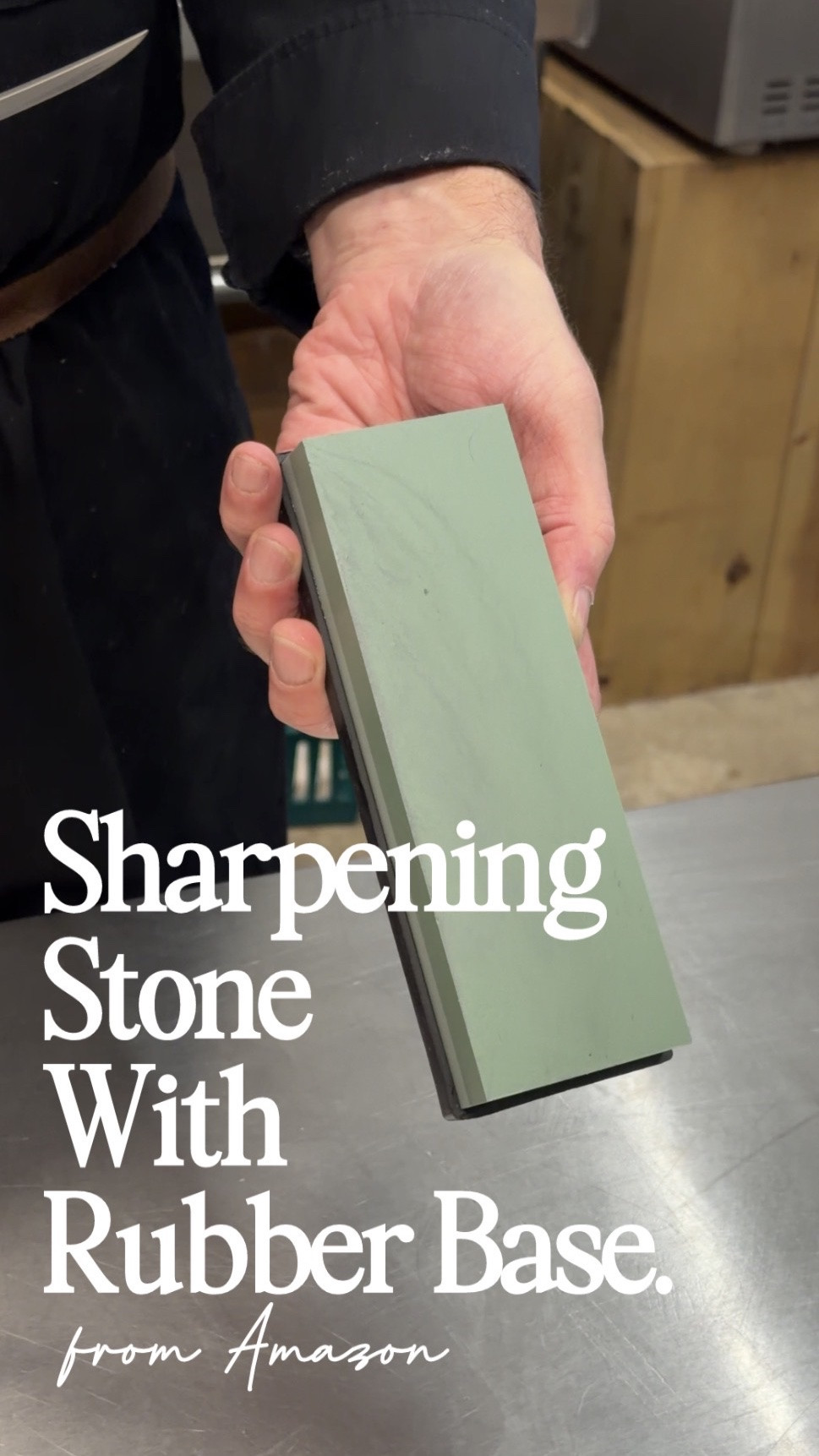 Dull knives are honestly dangerous 😅 This whetstone brought my kitchen knives back to life in minutes. The 2-sided grit makes it easy to sharpen + polish at home without paying for professional sharpening. If you cook often, you NEED this in your kitchen 🔪✨ #KitchenMustHaves #KnifeSharpener #AmazonFinds #KitchenGadgets #CookingHack #HomeChef #AmazonFavorites #LTKHome

#LTKfoodie #LTKHome