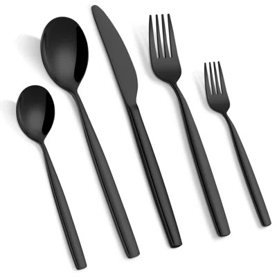30 Piece Utensils Set Silverware Service for 6, Stainless Steel Flatware Set | Wayfair North America