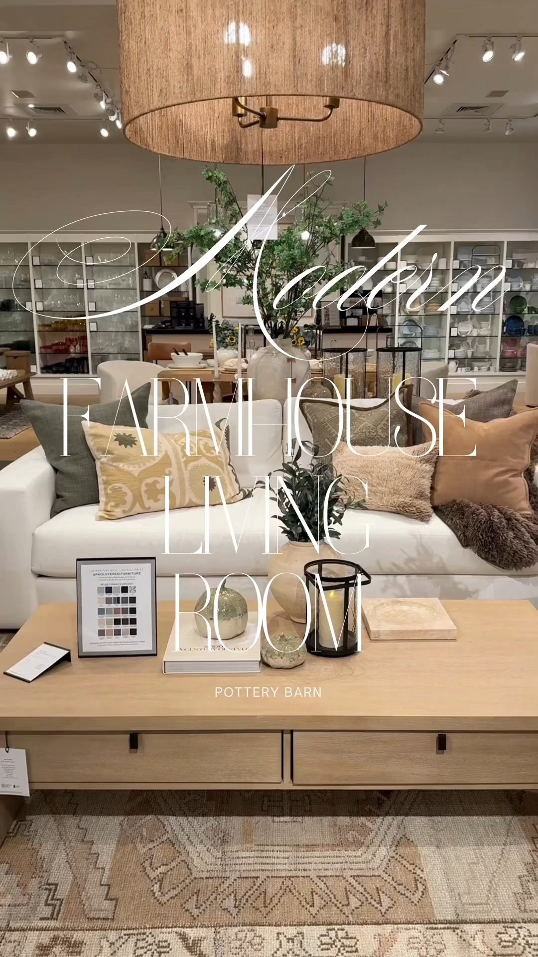 Modern farmhouse meets traditional living room charm! ✨🤎🌿 Cozy up in this fall-inspired space featuring warm neutrals, layered textures, and timeless furniture. 🍂 New arrivals from Pottery Barn bring the perfect blend of modern comfort and classic design - think relaxed, elevated, and ready for the season. 🍁 #PotteryBarn #ModernFarmhouse #neutralhome #LivingRoomInspo #fallhomedecor #livingroomideas

#LTKHome #LTKautumn #LTKSaleAlert