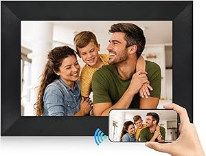 Digital Photo Frame Hyjoy WiFi Digital Picture Frame 8 Inch with IPS HD Touch Screen, Auto-Rotate... | Amazon (US)