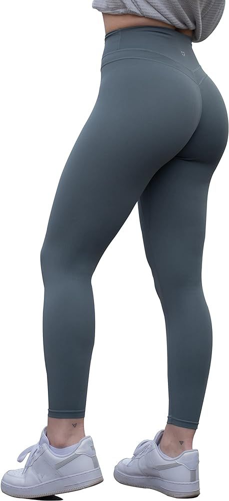Women's Yoga Pants 7/8 High Waisted Workout Yoga Leggings for Women Butt Lifting Tummy Control Bo... | Amazon (US)