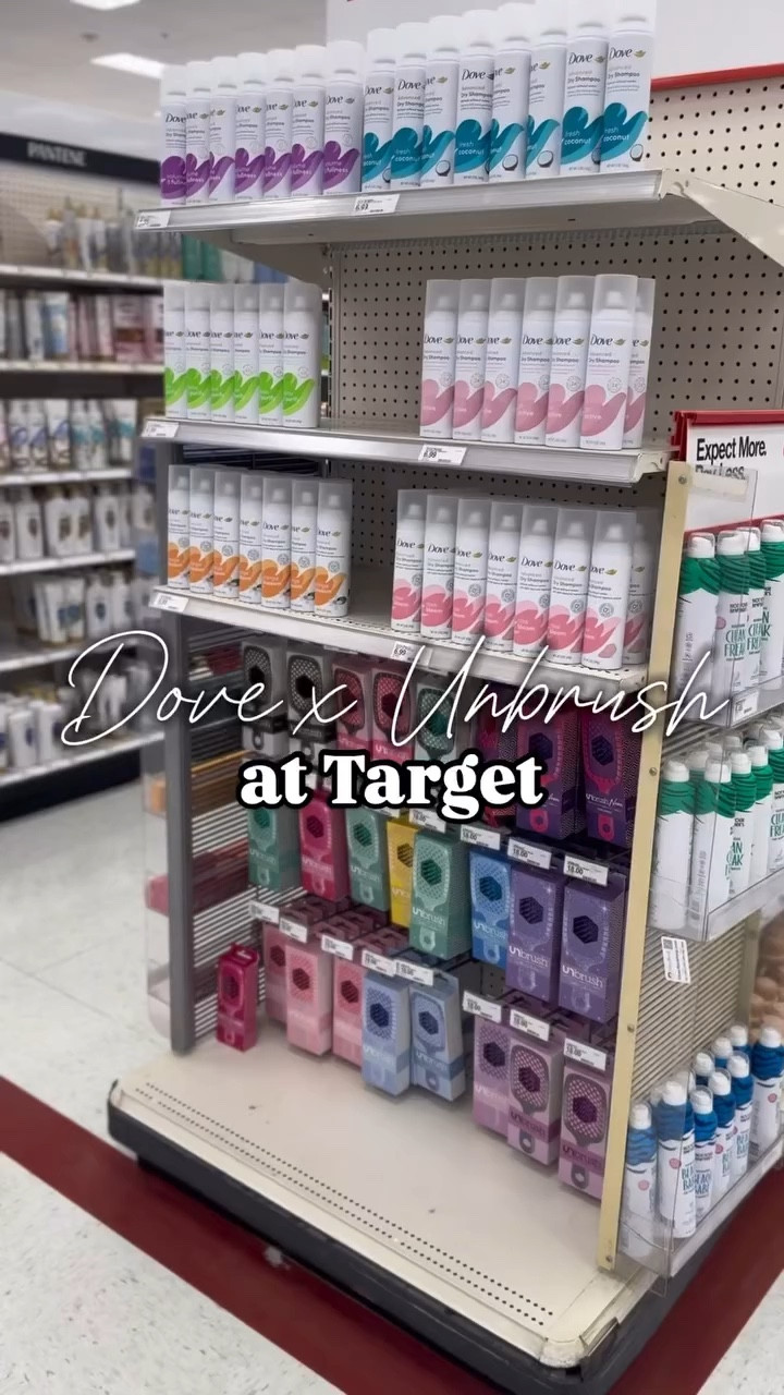 Dove Dry Shampoo and the UNbrush are coming together at Target to ensure you have a perfect hair day every day, even on non-wash days! #Sponsored 
@dove Dry Shampoo is the perfect hair refresh on non-wash days, quickly reducing the oily, greasy look and feel of unwashed hair! 
The UNbrush is unlike any brush you’ve used before! With over 4 Billion views on TikTok, UNbrush is a viral sensation that continues to grow. UNbrush gently yet thoroughly extracts knots and tangles from even the most unruly hair, painlessly and effortlessly!

When used as a duo, Dove Dry Shampoo and UNbrush can help to revive detangled hair, giving you the same results that you’d achieve from a wash and style day, but without the hassle!

#DoveUNBrushRefresh #unbrush #fhiheat #dove #target #targetshopping #targetfinds