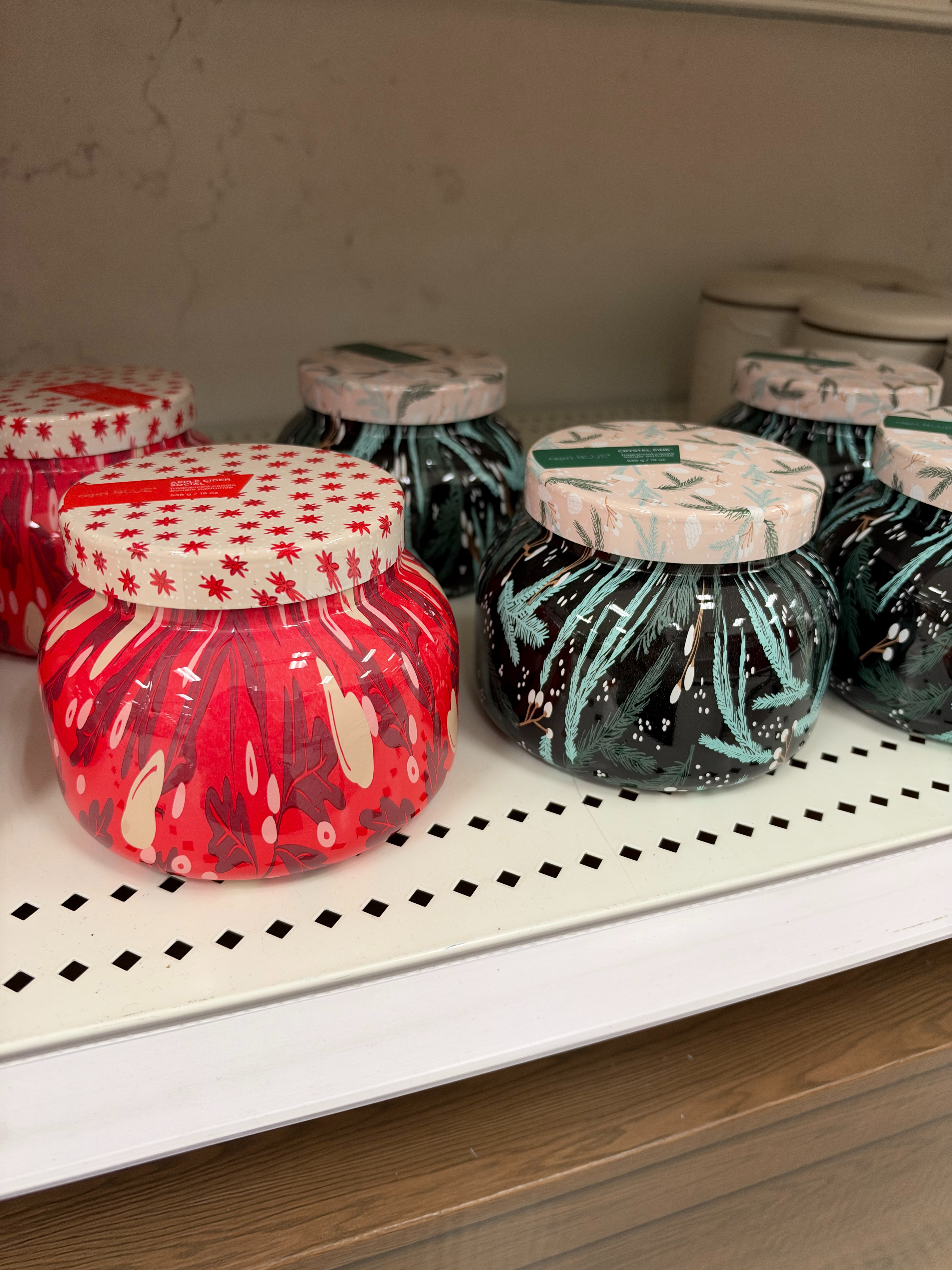 Capri Blue holiday candles are officially at Target! 🎄 These gorgeous Christmas jar candles come in festive scents like Tinsel & Spice, Crystal Pine, Apple Cider Social, and the iconic Volcano fragrance. The colorful holiday packaging makes them perfect for Christmas decor, hostess gifts, or treating yourself to a little holiday luxury! Tap to explore all four scents and tell me which one you'd pick! fall outfits women over 50, fall wedding guest dresses, fall dresses, wedding guest dress summer, date night outfits, fall fashion hauls, halloween decorations, fall decor, fall shoes, country concert outfits 

 #LTKSeasonal #LTKHome