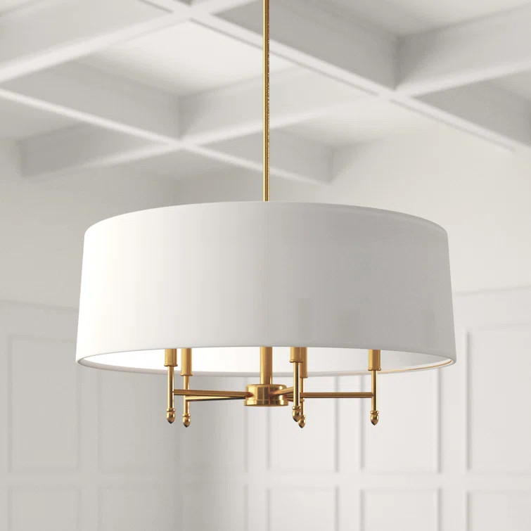 Presidio 5 - Light Unique Drum Chandelier | Wayfair Professional