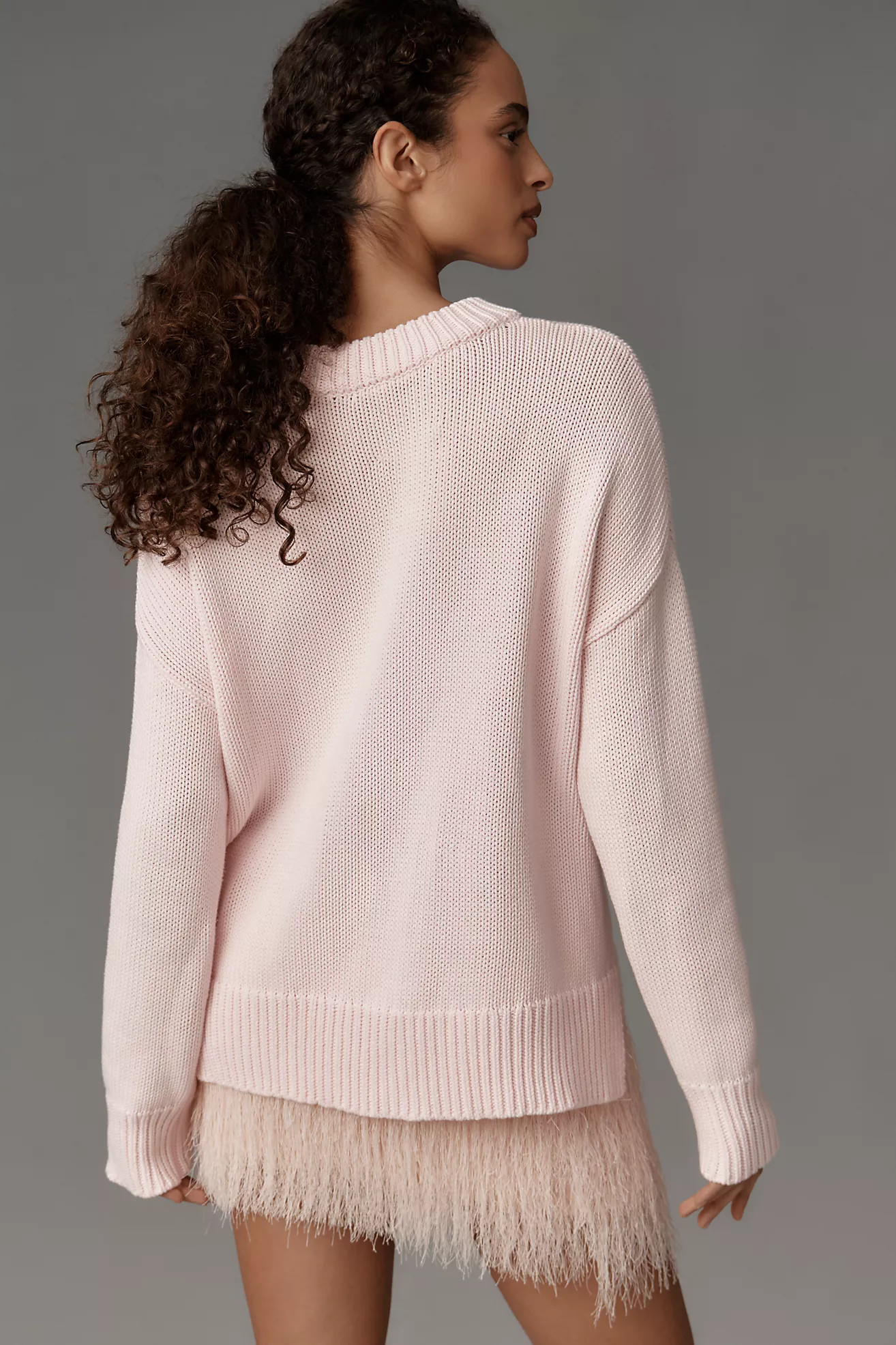 Kerri Rosenthal Lovey Heart Sweater | Anthropologie (US)