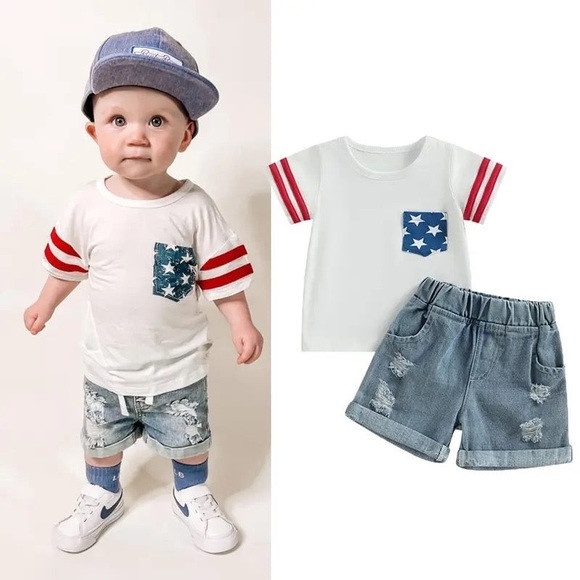 Patchwork TShirt Set | Poshmark