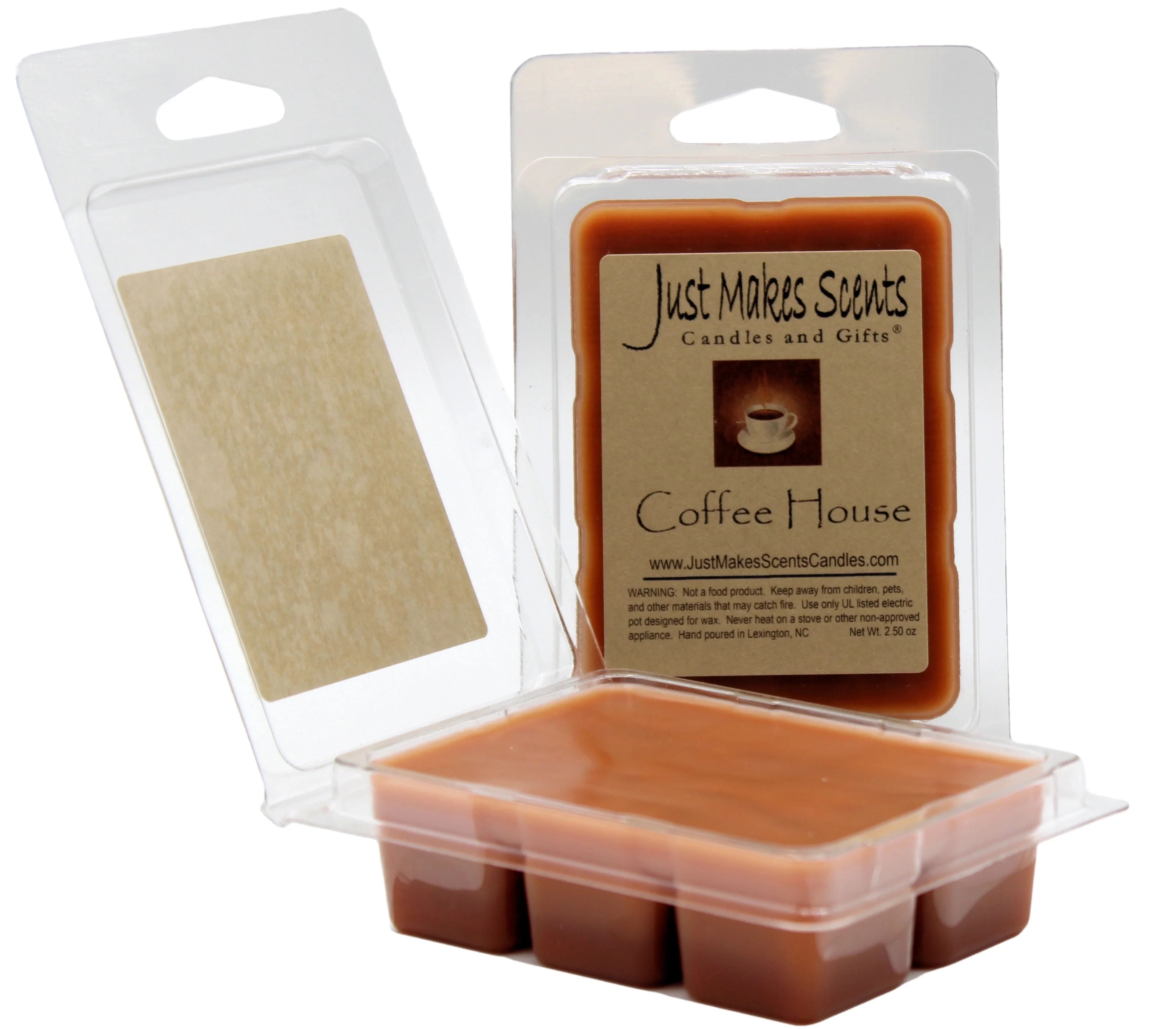 Coffee House 2 Pack Wax Melts -Just Makes Scents Candles & Gifts | Walmart (US)