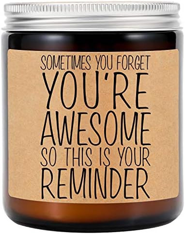 GSPY Lavender Scented Candles - Thank You Gifts, Relaxing Gifts for Women - Galentines Day, Gifts... | Amazon (US)