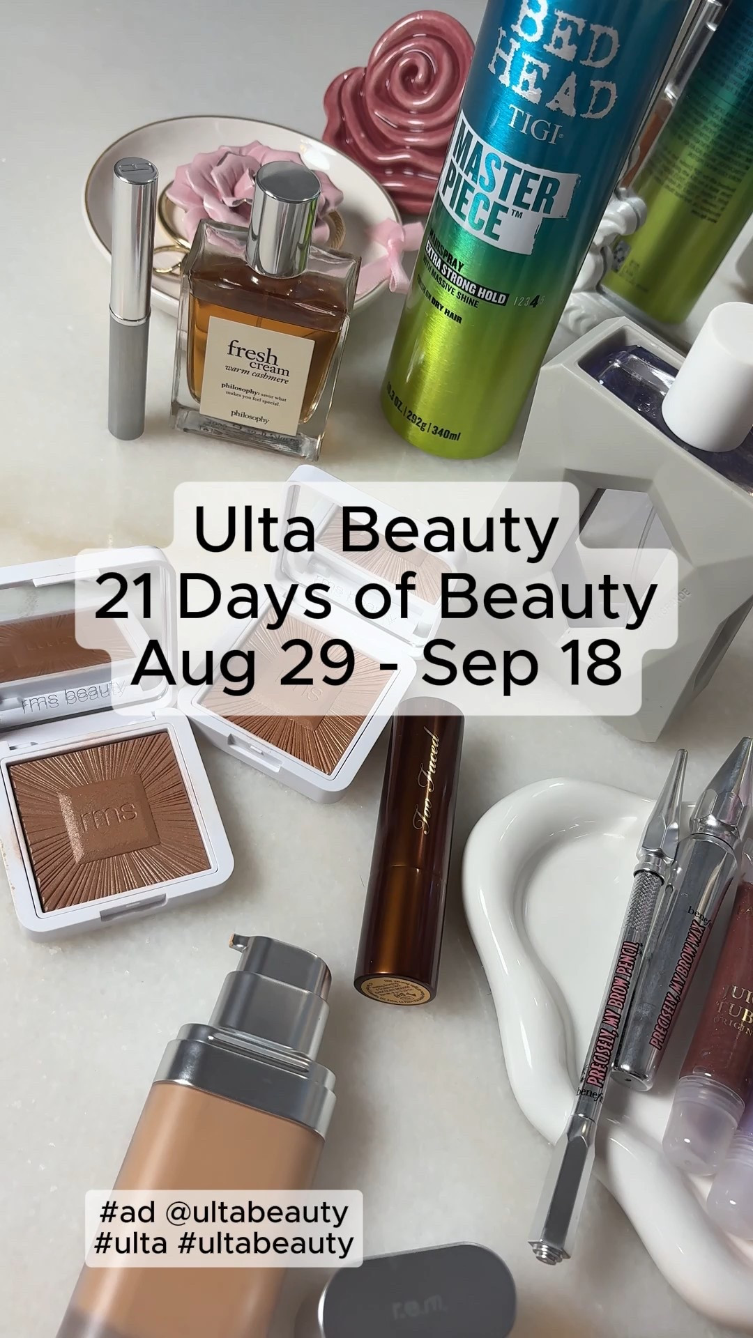 #ad Ulta Beauty's 21 Days of Beauty is here!!!!

50% OFF ALERT!!! Here are some of my favorites to pickup during WEEK 1 August 29-September 4!

Diamond & Platinum Members receive FREE SHIPPING with their daily Beauty Steal purchase! Everyone else receive FREE SHIPPING at $35+ including same day delivery! Buy online pick-up in store for FREE PICK-UP!

#ulta #ultabeauty @ultabeauty

#LTKBeauty #LTKSaleAlert
