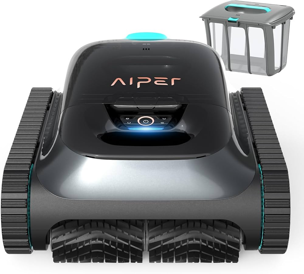 Aiper Scuba S1 Cordless Robotic Pool Cleaner, Wall & Waterline & Floor Cleaning, WavePath 2.0 Smart Navigation, 4 Cleaning Modes, for Pools up to 1600 sq.ft, with 180-micron Filter Basket | Amazon (US)